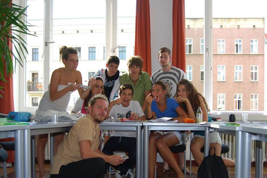 Berlin tyskland sprogskole klasseværelse